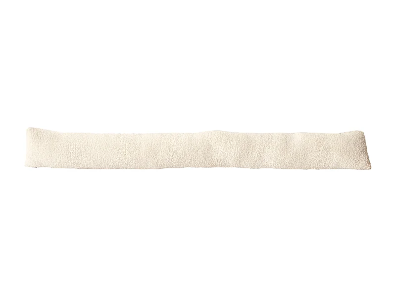 Boudin Bas de Porte "Bouclette" 80cm Crème