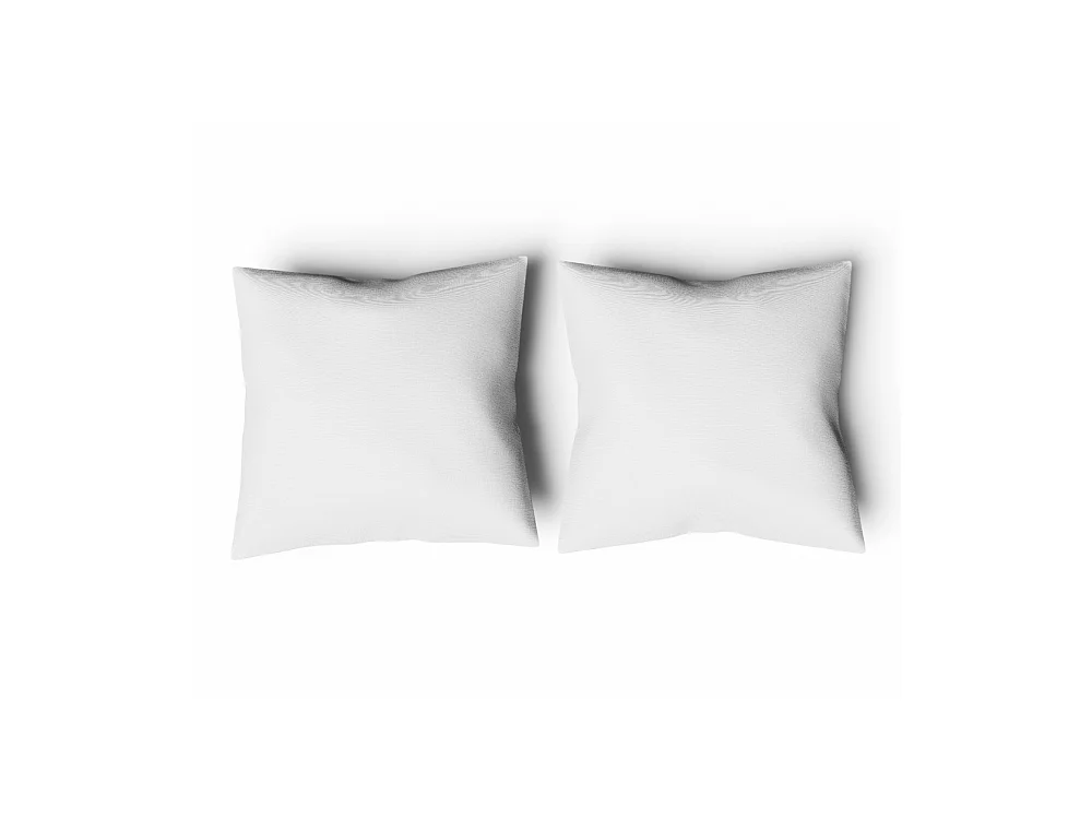Oreiller rectangulaire ou carré moelleux 100% Polyester Fibres Creuses Coussin Promo Linge
