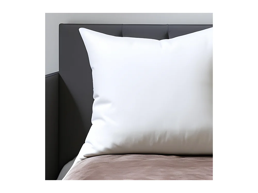 Oreiller rectangulaire ou carré moelleux 100% Polyester Fibres Creuses Coussin Promo Linge