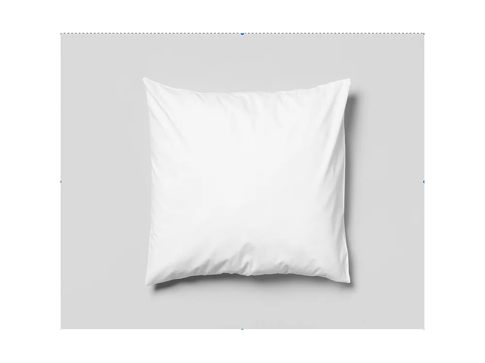 Oreiller rectangulaire ou carré moelleux 100% Polyester Fibres Creuses Coussin Promo Linge