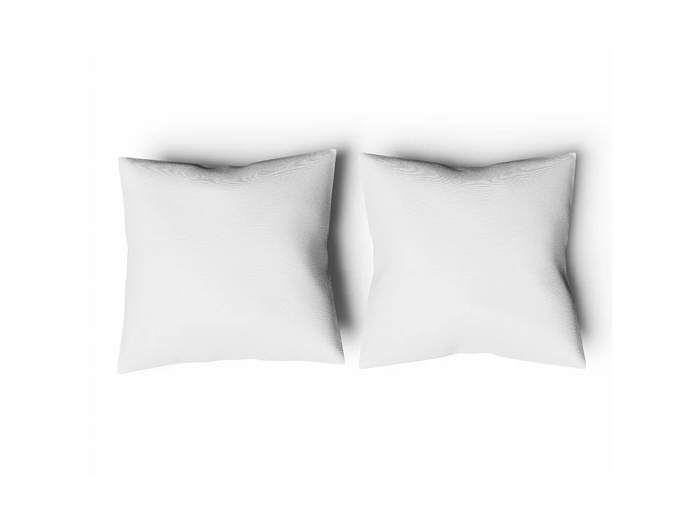 Oreiller rectangulaire ou carré moelleux 100% Polyester Fibres Creuses Coussin Promo Linge