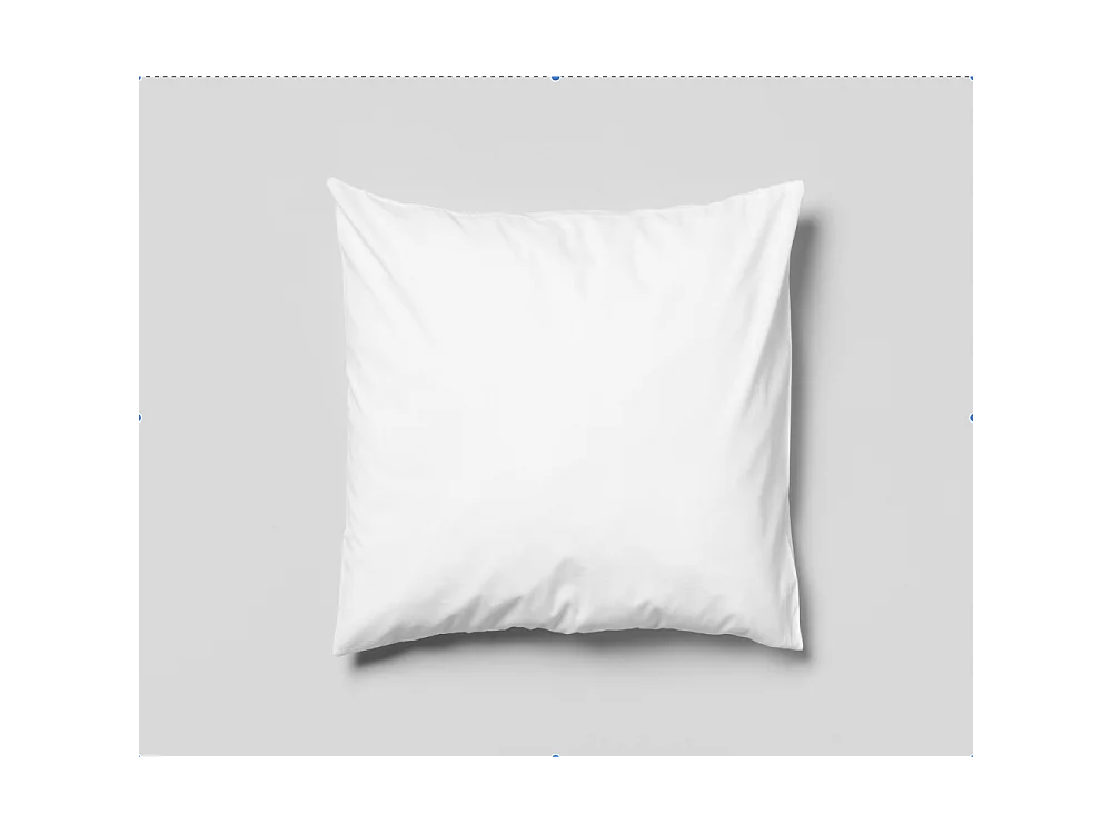 Oreiller rectangulaire ou carré moelleux 100% Polyester Fibres Creuses Coussin Promo Linge