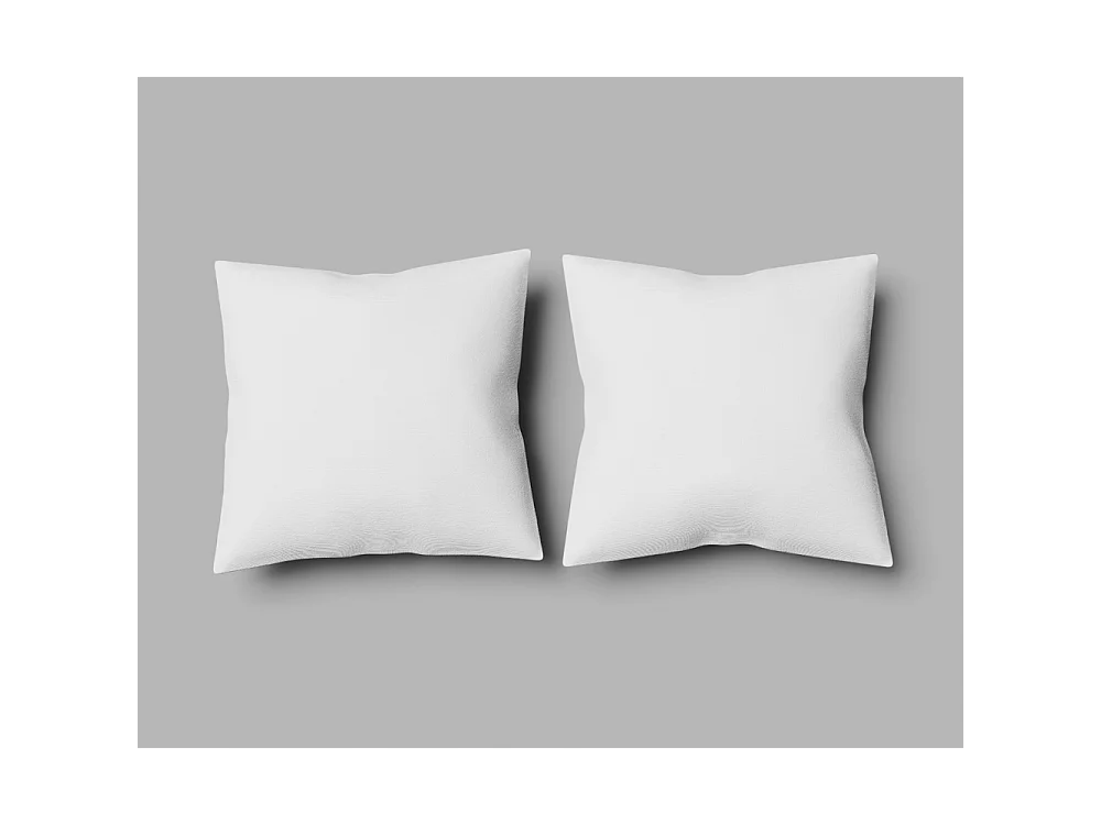 Oreiller rectangulaire ou carré moelleux 100% Polyester Fibres Creuses Coussin Promo Linge