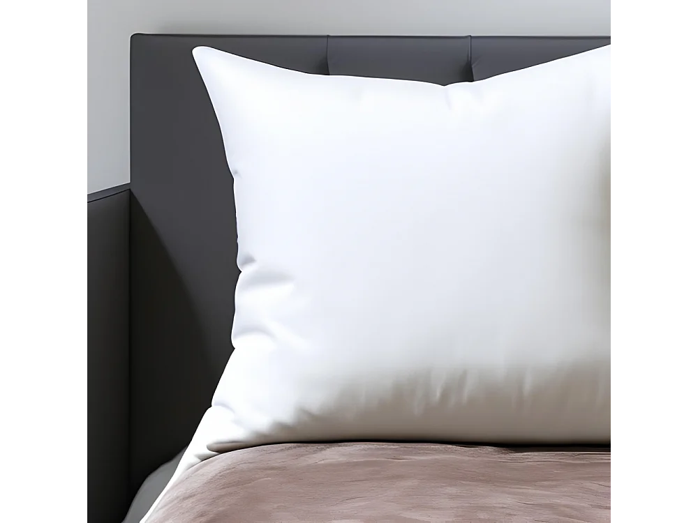 Oreiller rectangulaire ou carré moelleux 100% Polyester Fibres Creuses Coussin Promo Linge