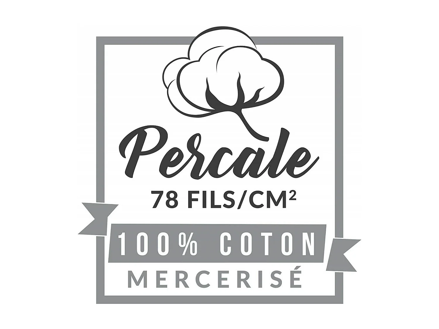 Taie De Traversin 85x185 Cm Percale Lin