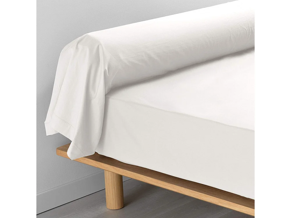Custodia a rullo in percalle color lino 85 x 185 cm