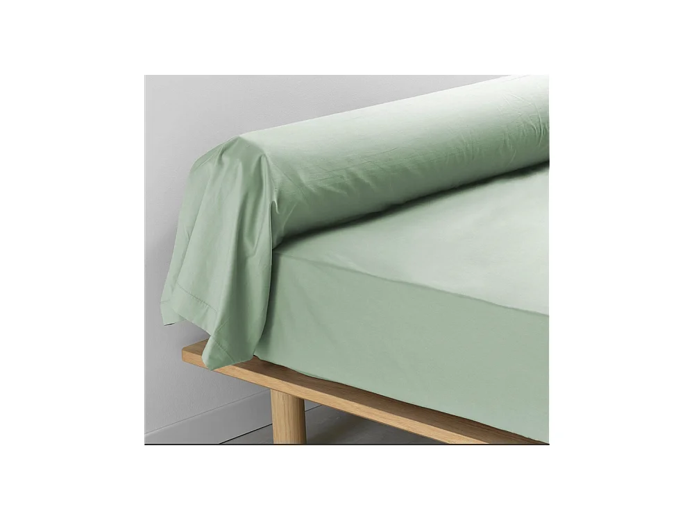 Taie De Traversin 85x185 Cm Percale Sauge