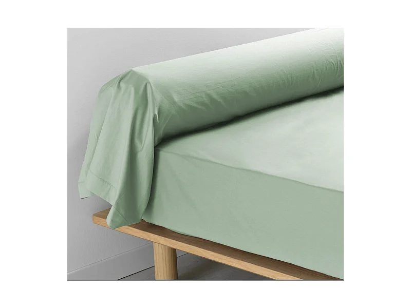 Taie De Traversin 85x185 Cm Percale Sauge