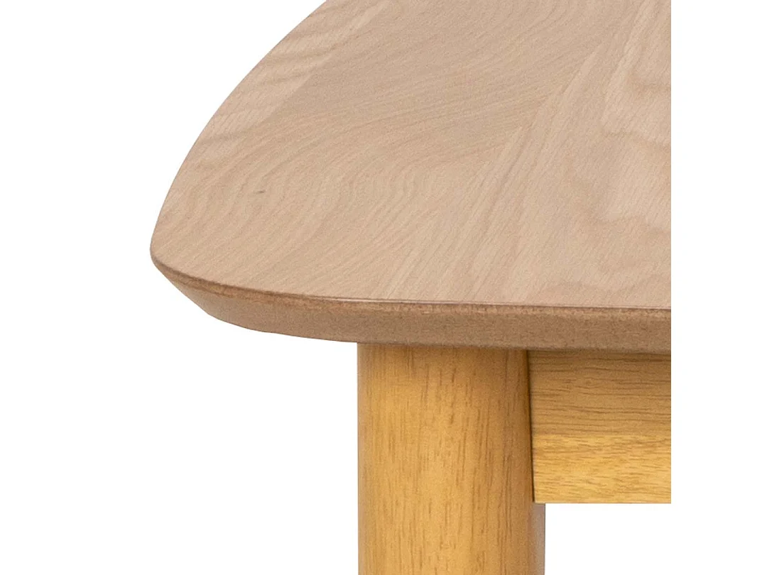 Montreux table de salle à manger 90x180/219cm avec plateaux supplémentaires naturel.