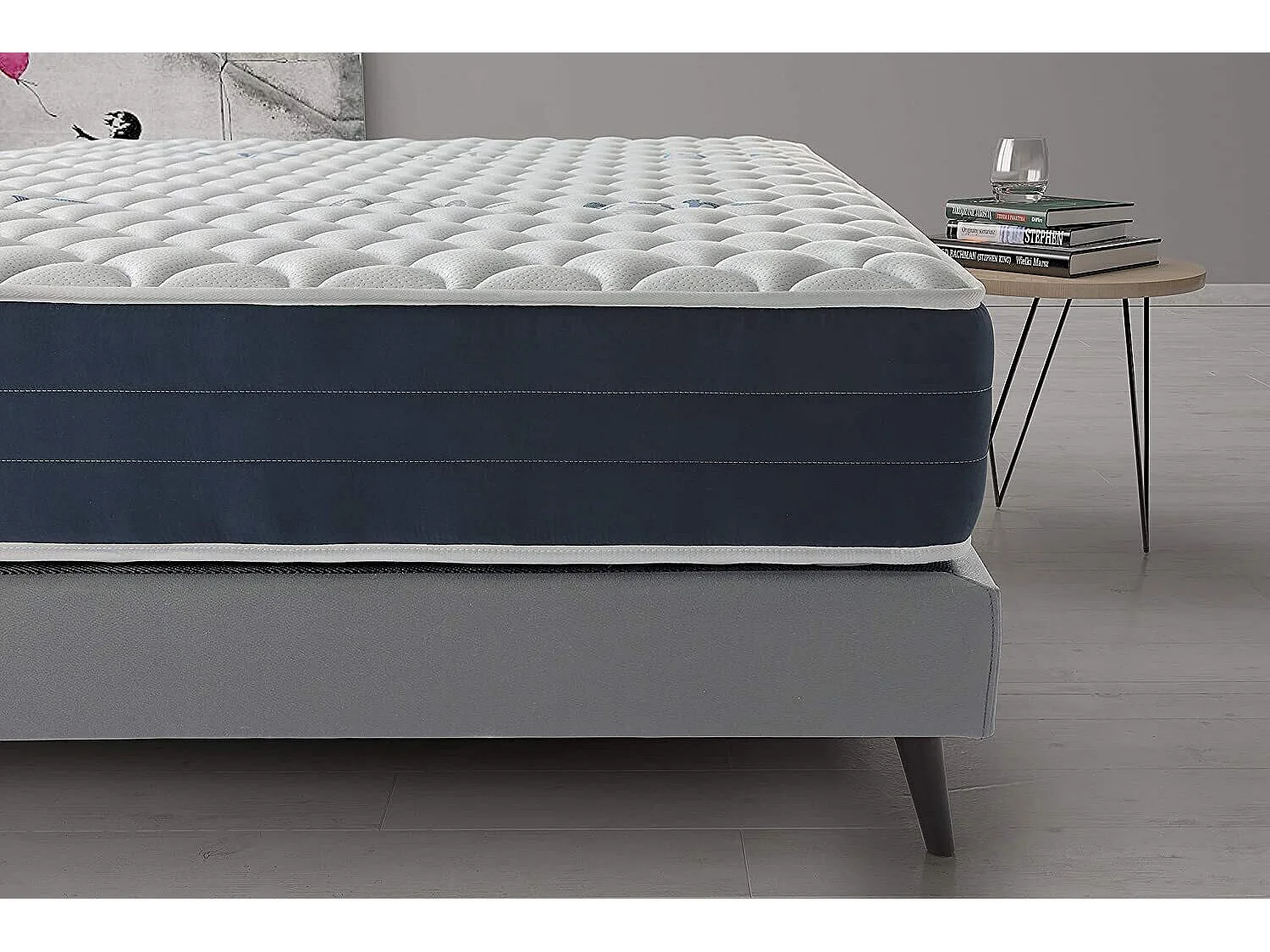 Matelas 180x200 mousse real confort | mousse à mémorie de forme visco soft® | épaisseur 25 cm  | double face été-hiver