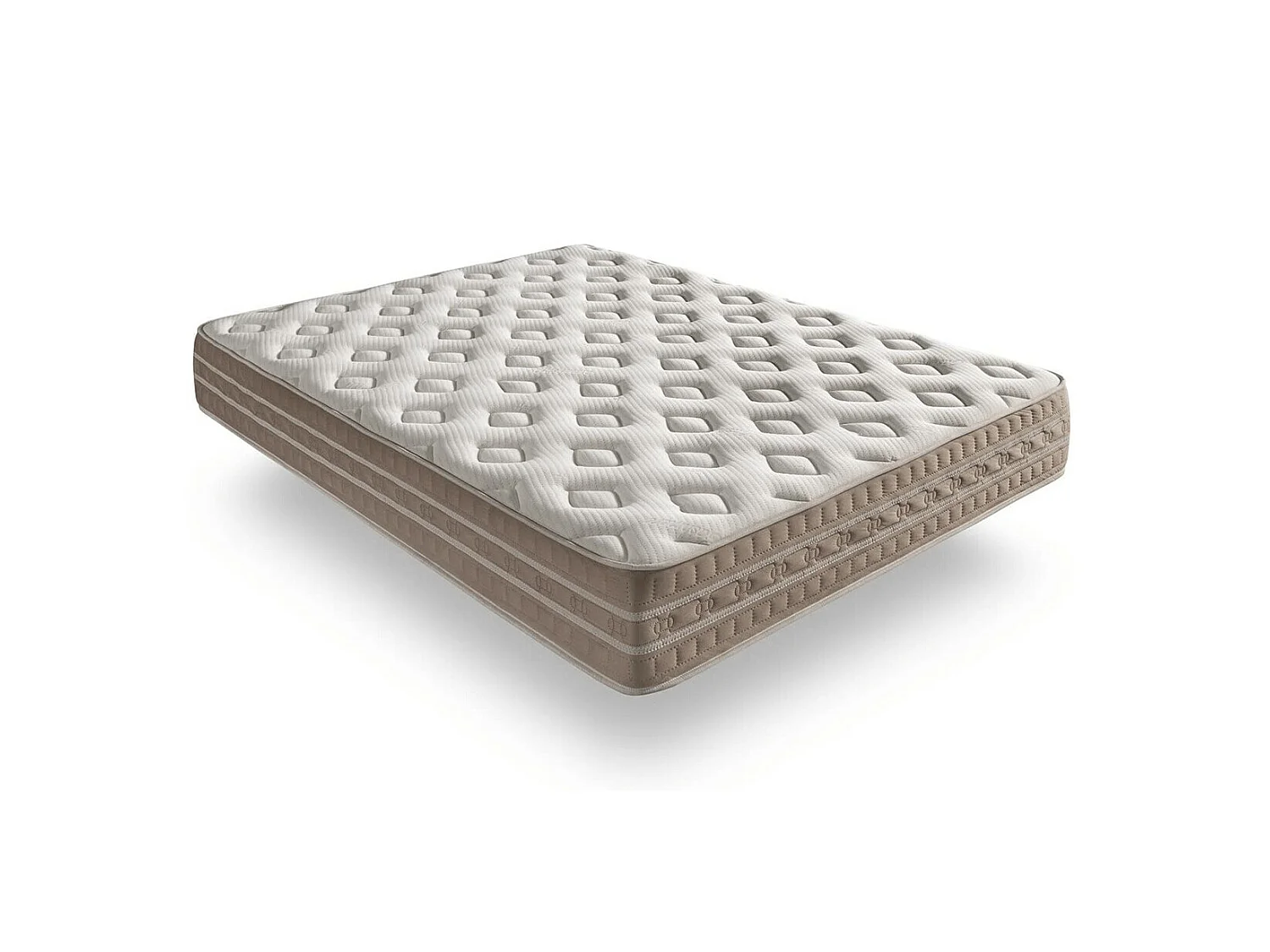 Matelas 135x190 bio thermal cashmere | mousse á mémoire de forme | épaisseur 30 cm | 11 zones de confort | certifié oeko-tex® | accueil moelleux