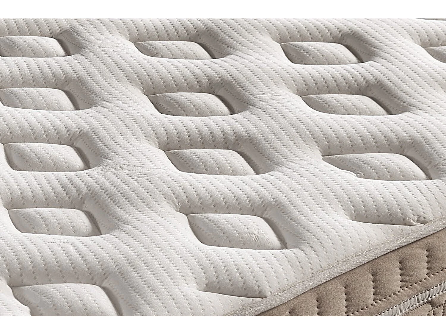 Matelas mousse 120x190 bio thermal cashmere | mousse á mémoire de forme | épaisseur 30 cm | 11 zones de confort | certifié oeko-tex® | accueil moelleux