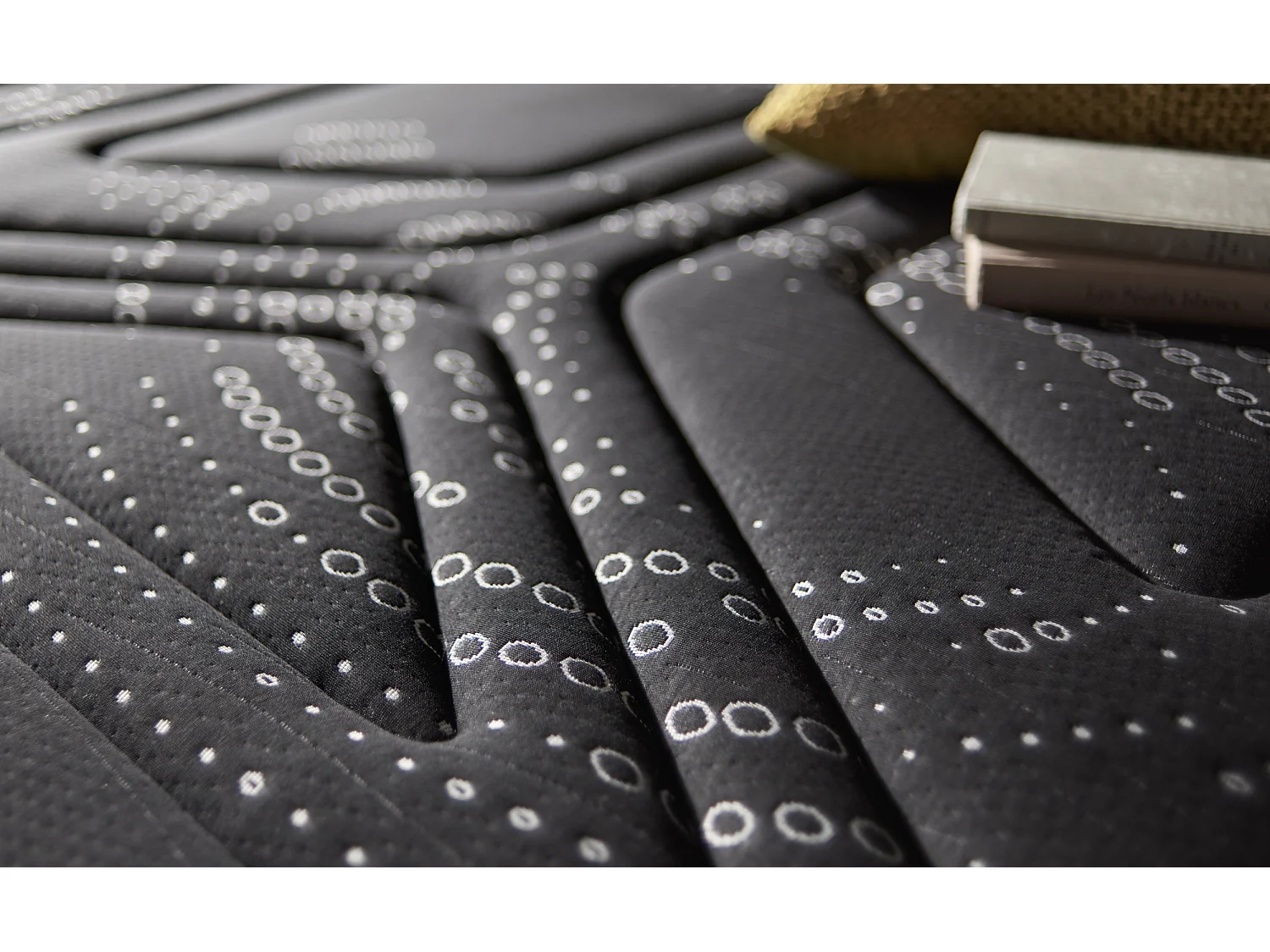 matras veren 200x200 dame nuit | soutien stevig évolutif | veren pocket deep spring & geheugen van vorm hr - 25cm d'epaisseur