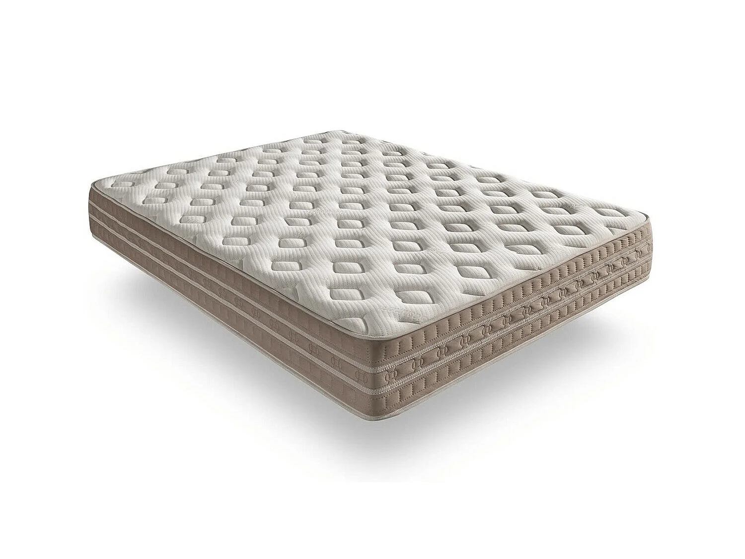 Matelas 90x200  bio thermal cashmere | mousse á mémoire de forme | épaisseur 30 cm | 11 zones de confort | certifié oeko-tex® - accueil moelleux