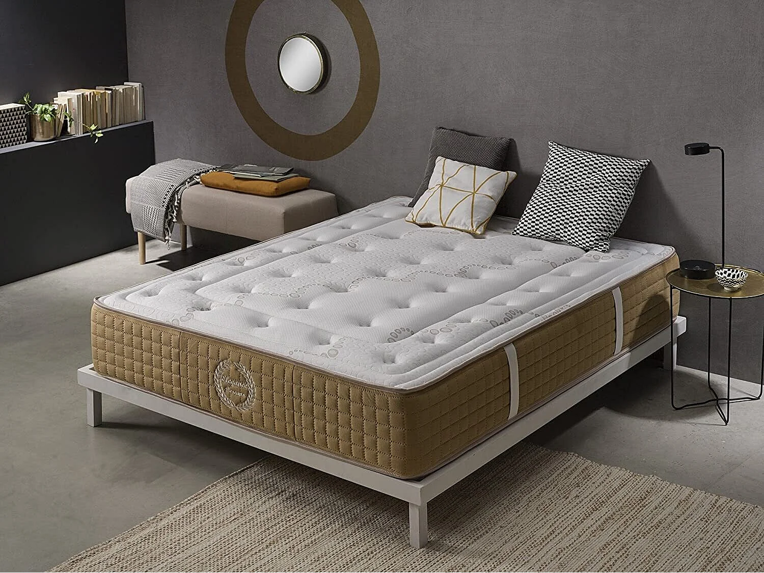 Matelas 120x200 bliss confort | épaisseur 30 cm | ergonomiquee & orthopédique | soutien semi-ferme à ferme