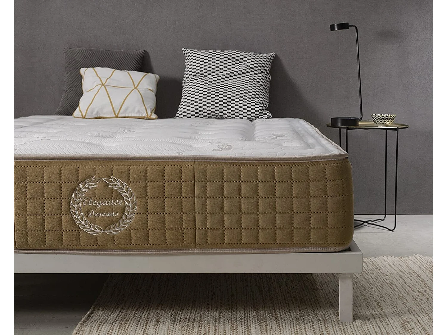 Matelas 120x200 bliss confort | épaisseur 30 cm | ergonomiquee & orthopédique | soutien semi-ferme à ferme