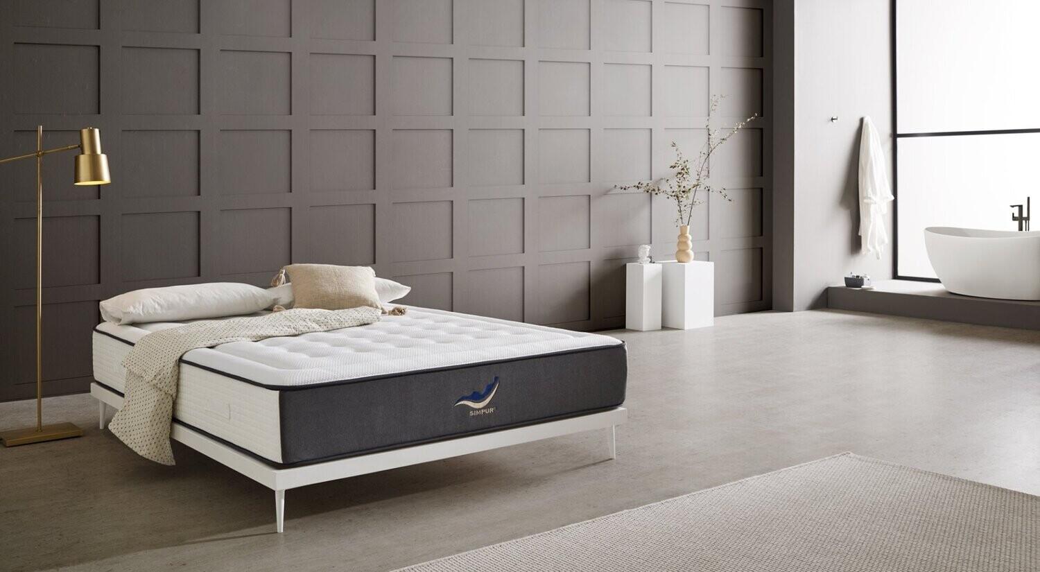 Matelas 160x190 mousse visco ergo anatomique, mousse h.r. Haute densité