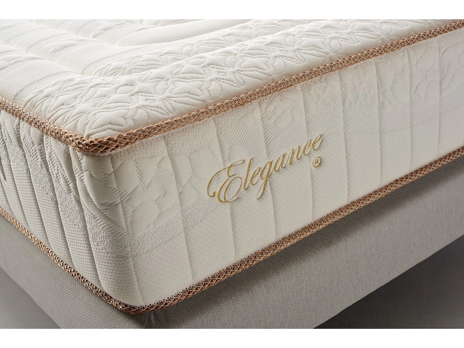 Matelas ressorts ensachés 150x200 elegance premier | épaisseur 30 cm | mousse à mémoire de forme | système multicouche différenciée - indépendance de couchage