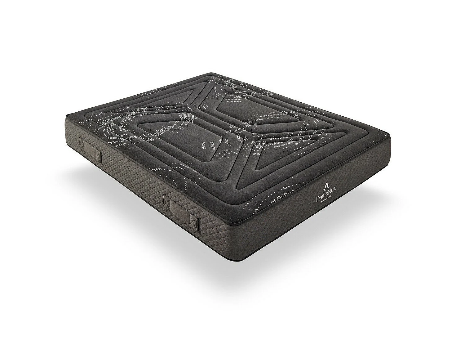 Matelas ressorts 135x190 dame nuit | soutien ferme évolutif | ressorts ensachés deep spring & mémoire de forme hr | 25cm d'epaisseur