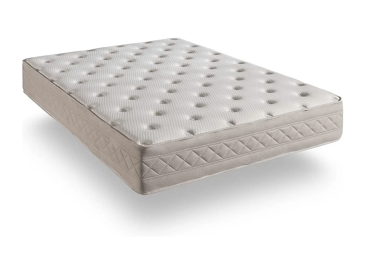 matras 180x200 crystal royalty® | schuim geheugen van vorm | dikte 30 cm | stevig - 11 zones van comfort