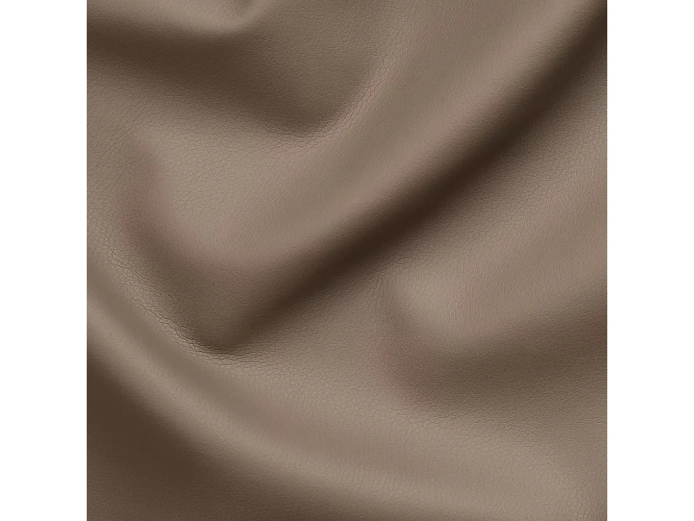 Canapé express 160 cm SOFIA EDITION Cuir et PU Cayenne taupe matelas 16 cm