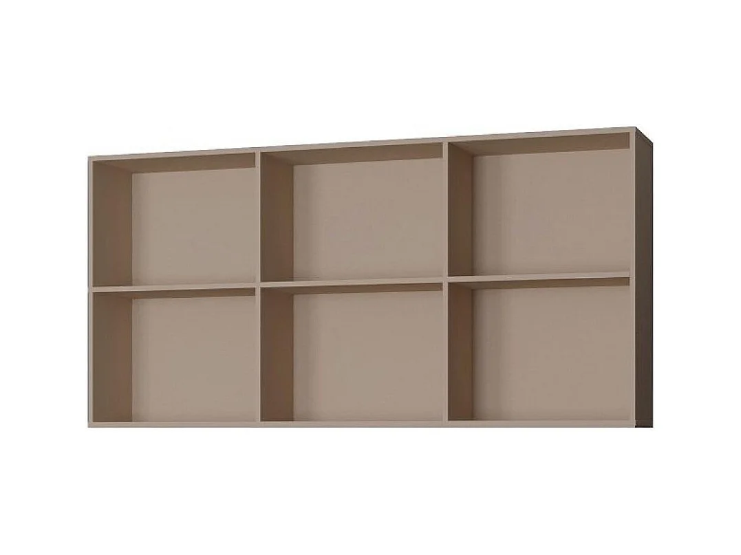 Surmeuble lit escamotable VERTIGO 90 x 200 cm taupe mat