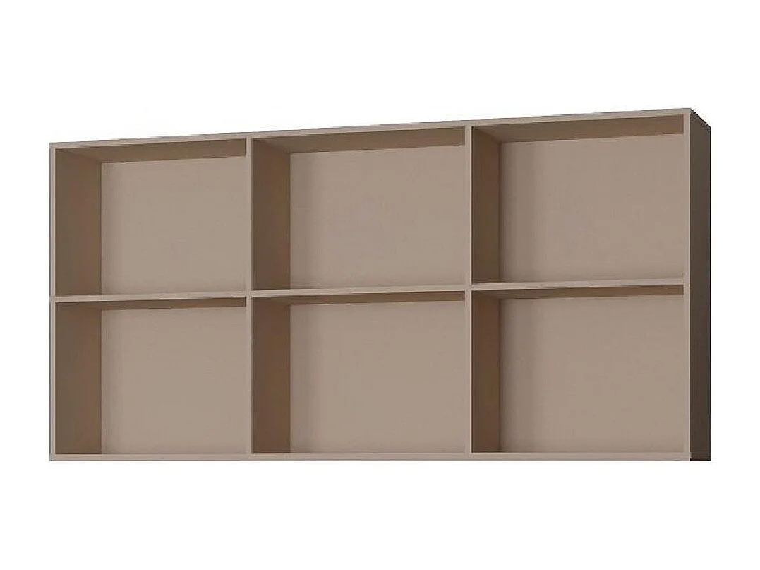 Surmeuble lit escamotable VERTIGO 90 x 200 cm taupe mat