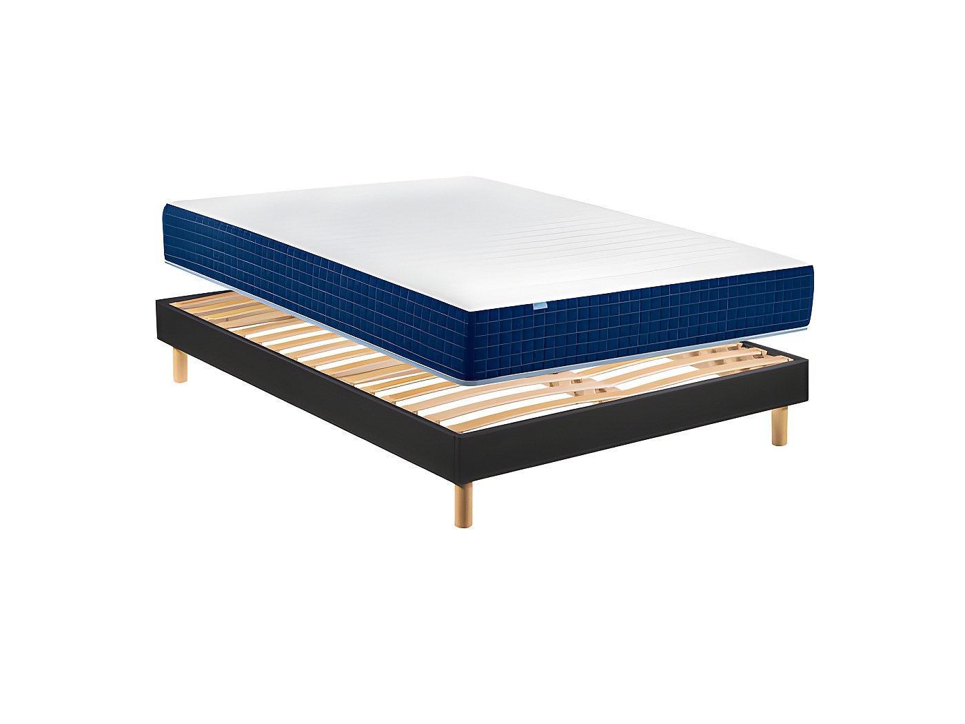 Ensemble Merinos COOL BED Sommier Self Kit 160x200