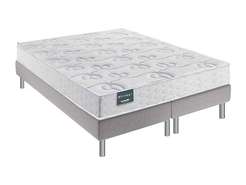 Ensemble Dunlopillo LYS Sommier Confort Ferme 120x190