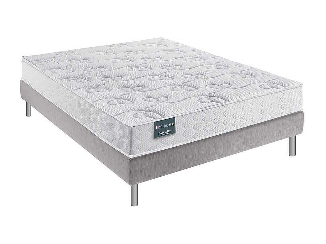 Ensemble Dunlopillo LYS Sommier Confort Ferme 120x190