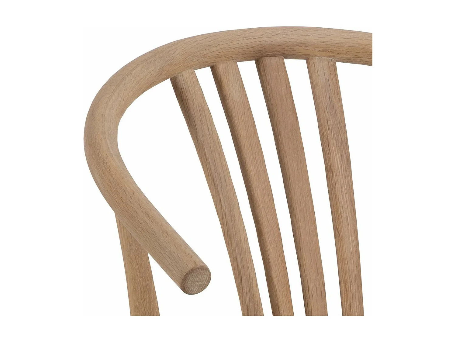 York chaise de salle à manger avec accoudoirs chêne.