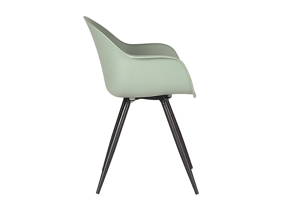 Chaise de salle à manger Luca - Forest - Plastique - lot de 2