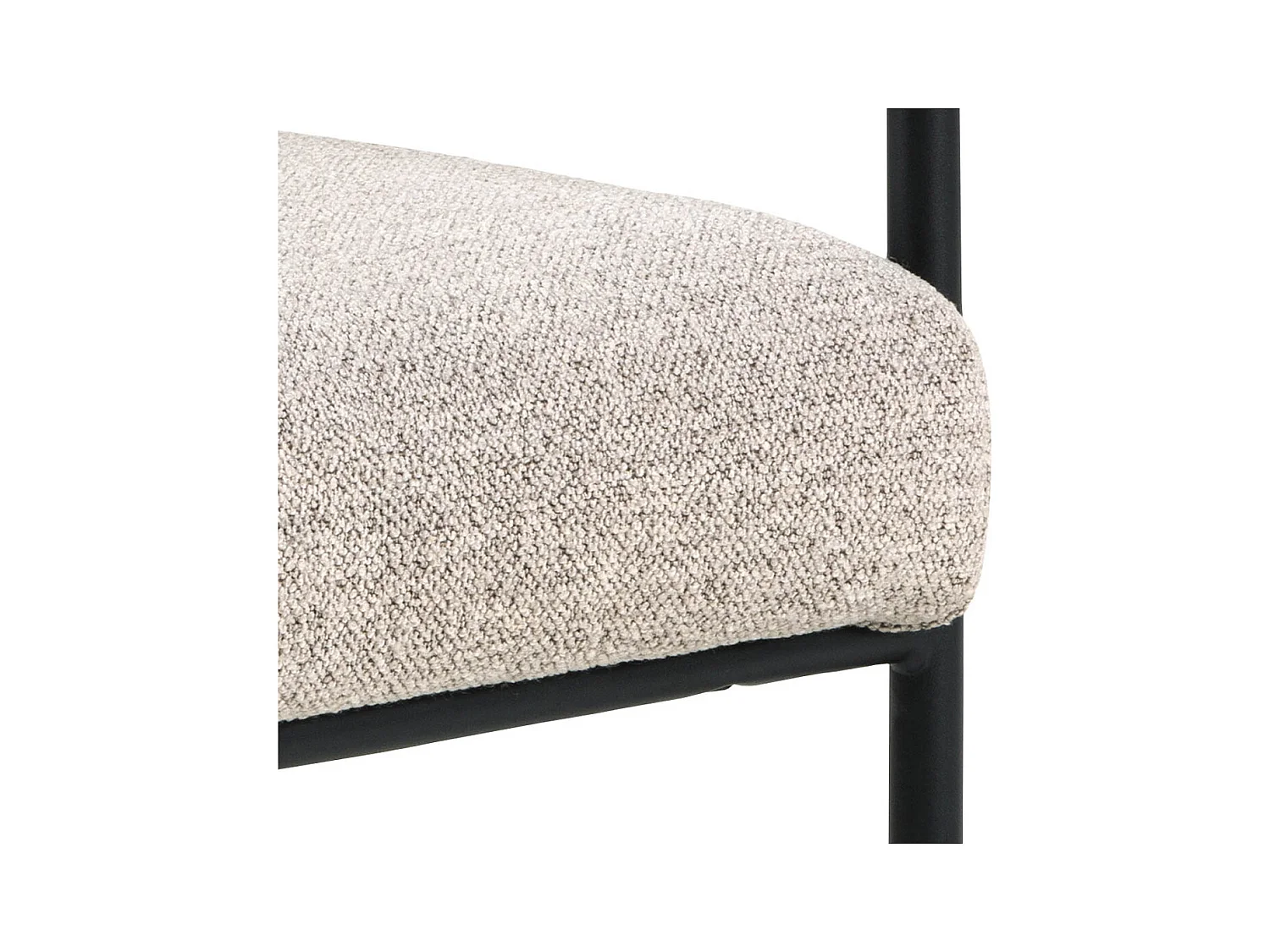 Asur eetkamerstoel met armleuningen beige.