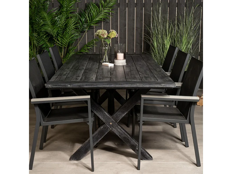 Parma Chaise de salle à manger 2 pièces