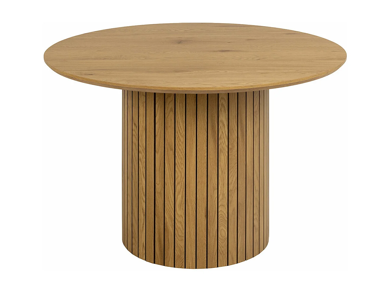 Yalyr eetkamertafel Ø120cm eik decor.