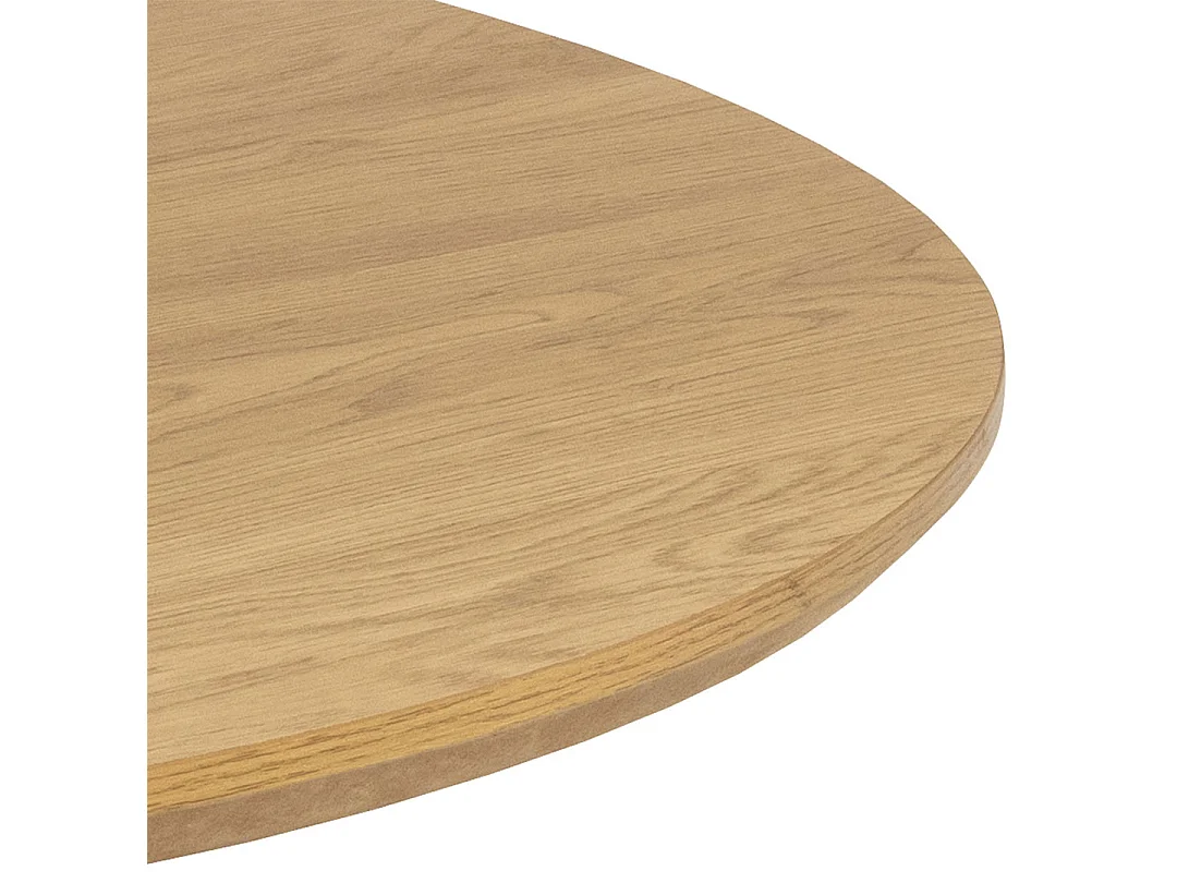 Yalyr eetkamertafel Ø120cm eik decor.