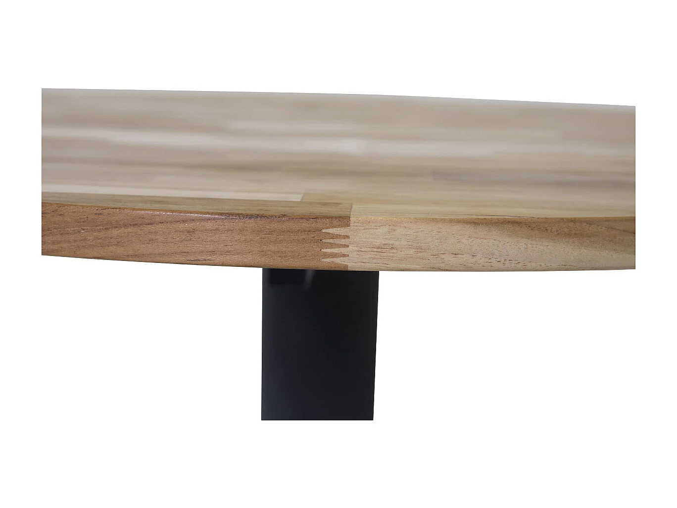 Table à Manger Ronde "Cirebon" 140cm Naturel