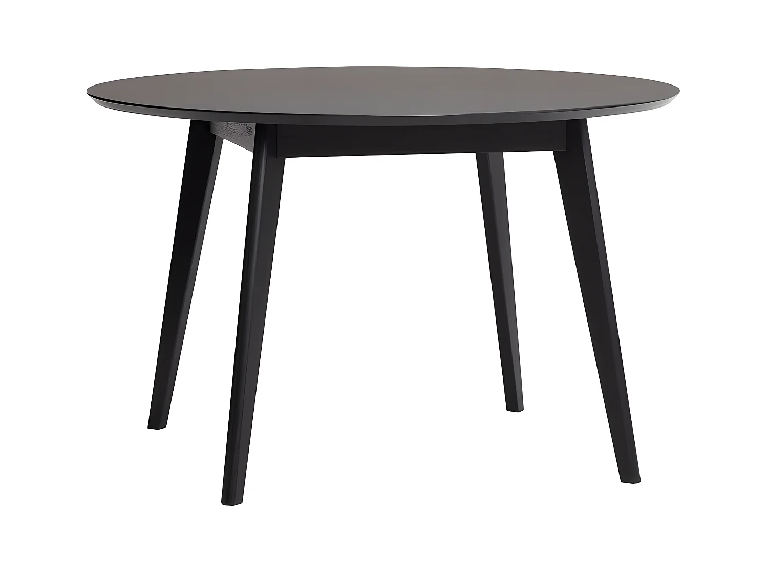 Table à manger ronde 120cm en bois HANETTE