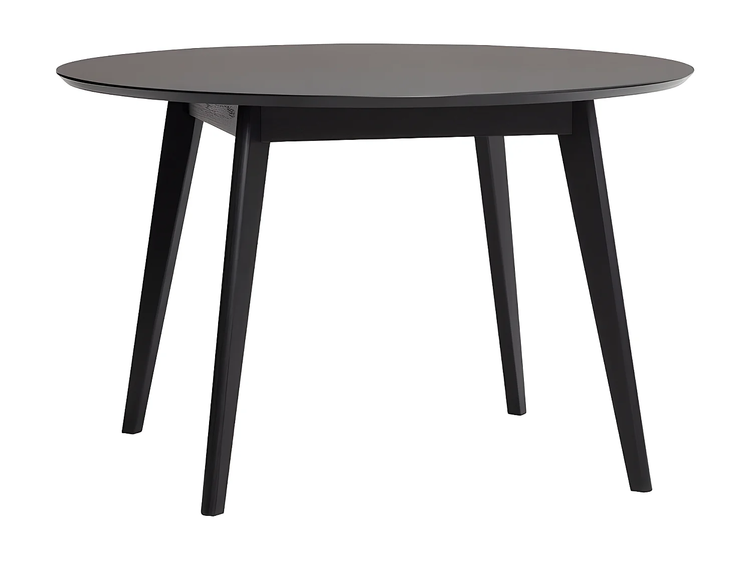 Table à manger ronde 120cm en bois HANETTE