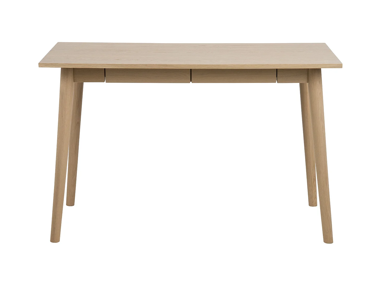 Bureau 2 tiroirs en chêne 2 tiroirs - MERTA