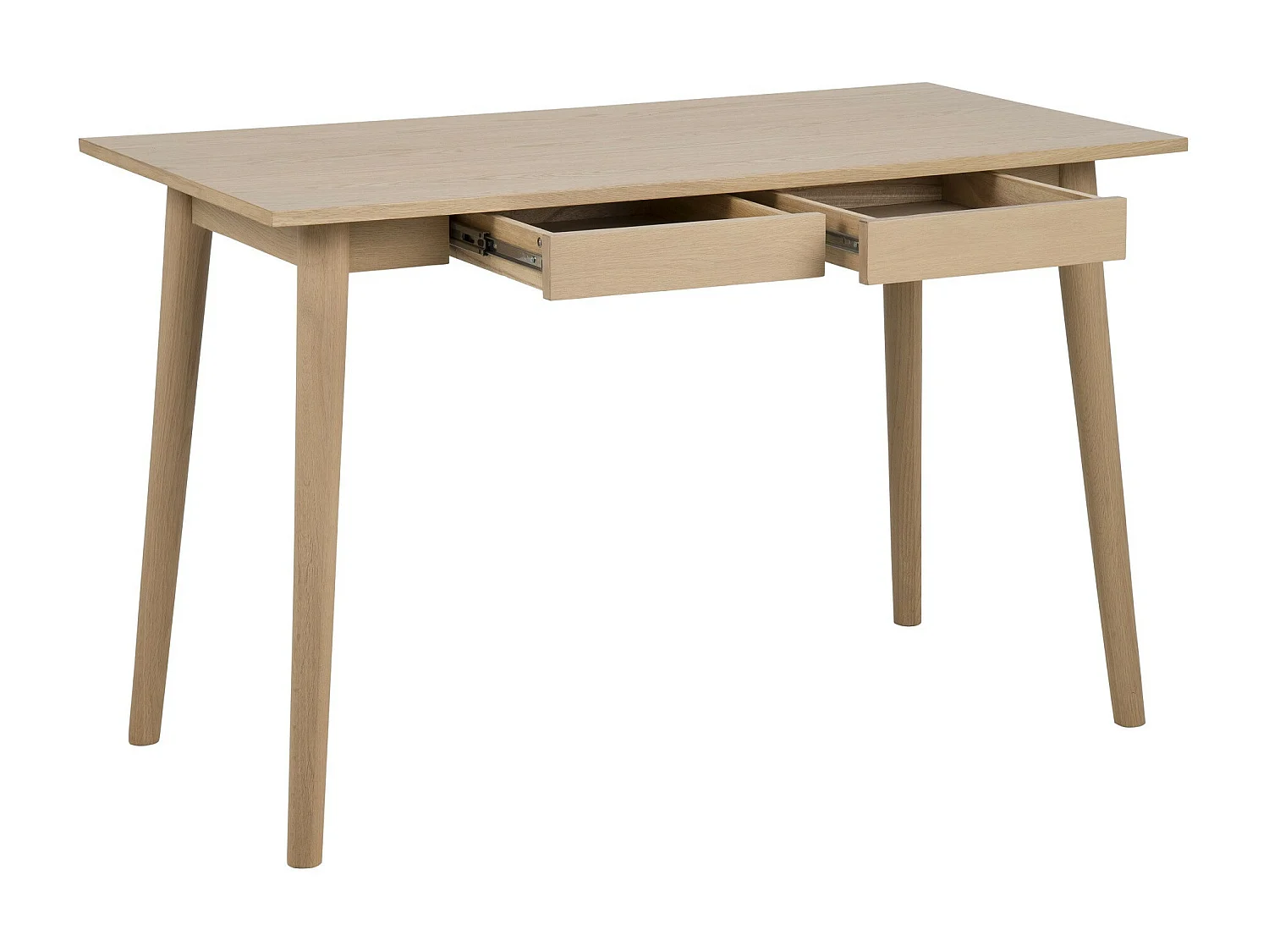 Landon bureau 2 lades wit.