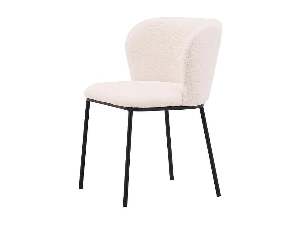 Edina chaise de salle à manger blanc