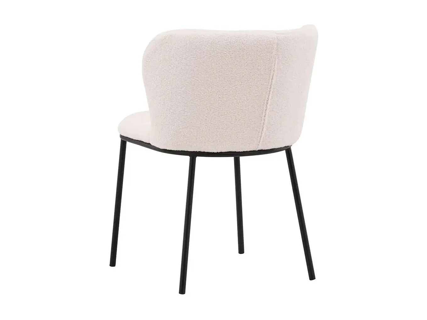 Edina chaise de salle à manger blanc