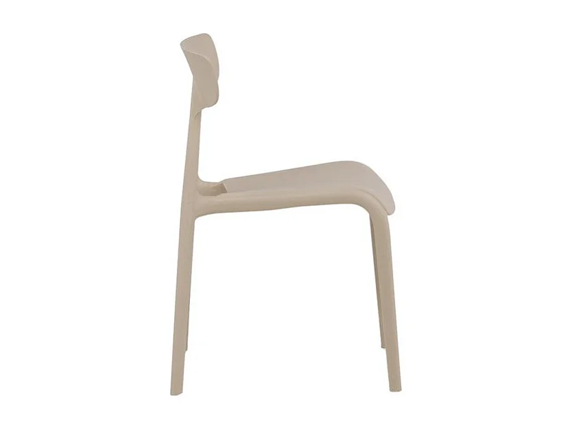 Ursholmen chaise de salle à manger plastique beige