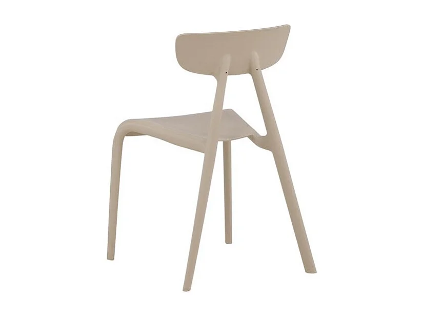 Ursholmen chaise de salle à manger plastique beige