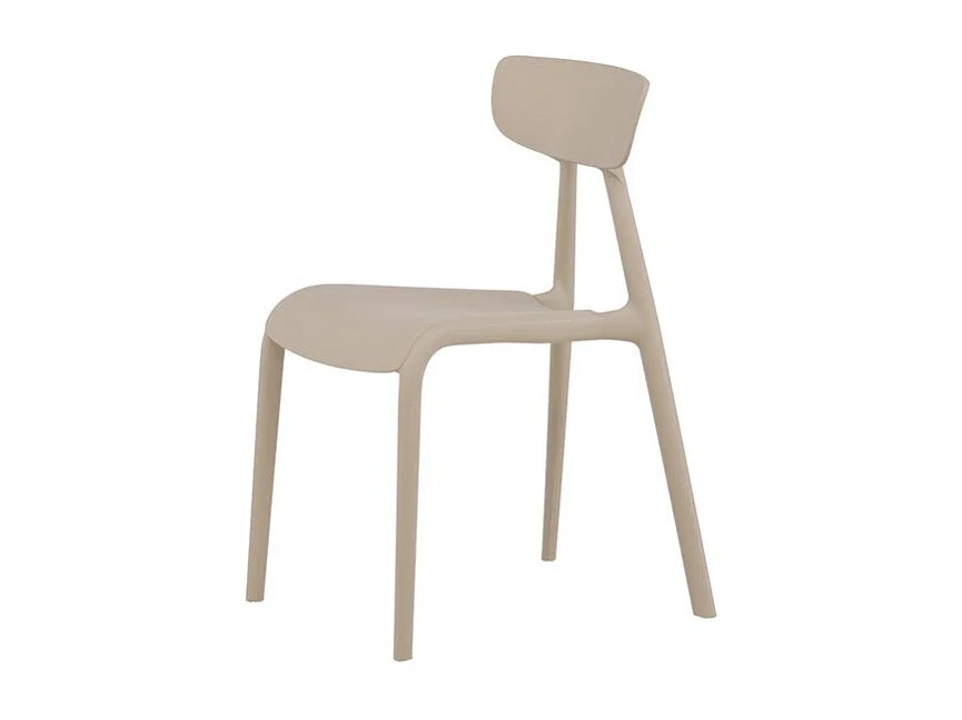 Ursholmen chaise de salle à manger plastique beige