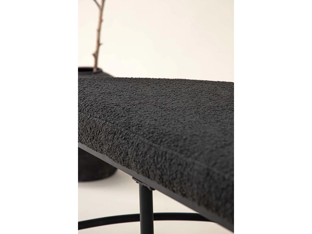 Stallhagen bank zwart.