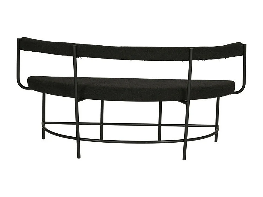 Stallhagen bank zwart.