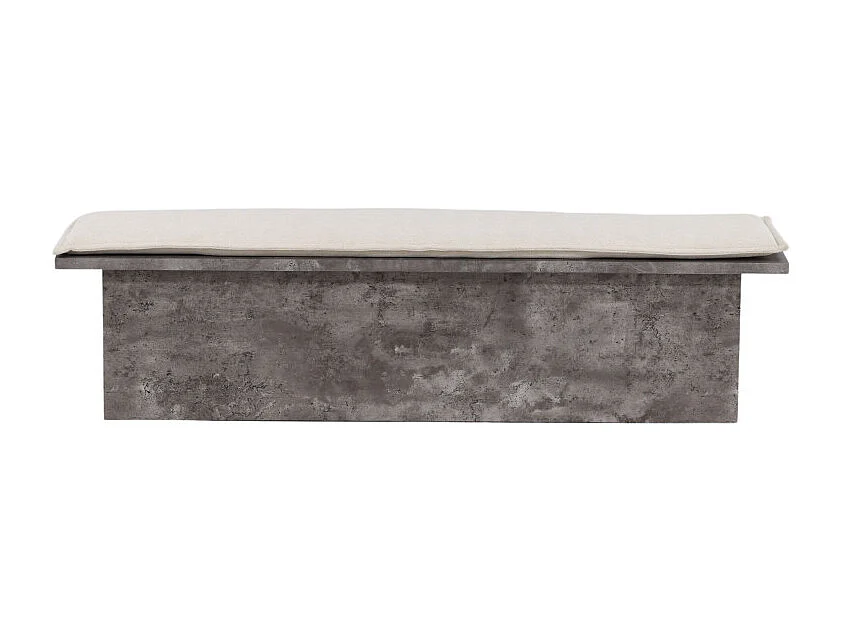 Kellogg Sitzbank grau.