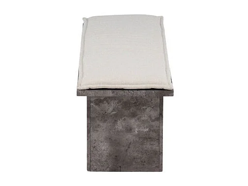 Kellogg Sitzbank grau.